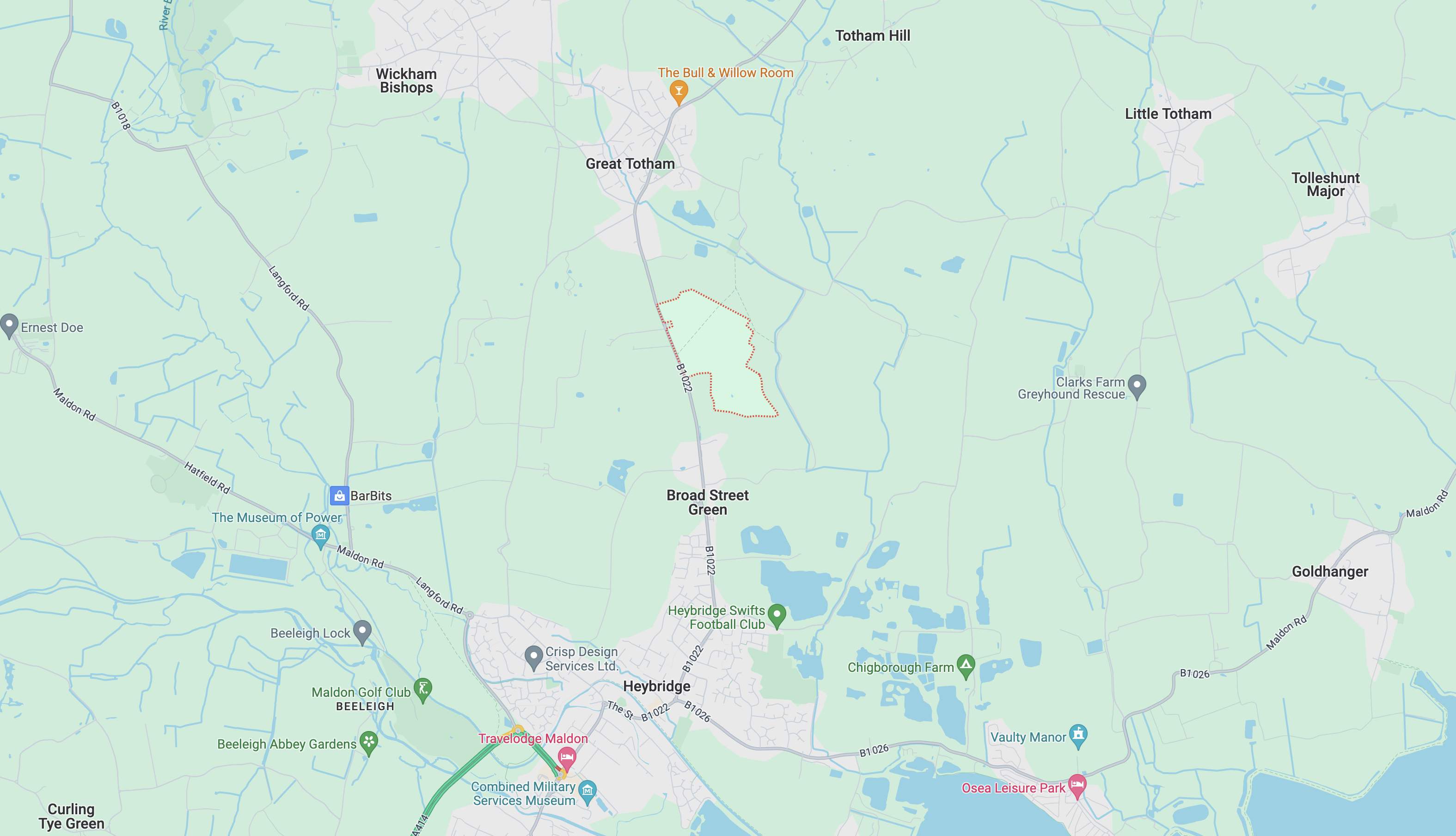 Woodland Kitchens Map